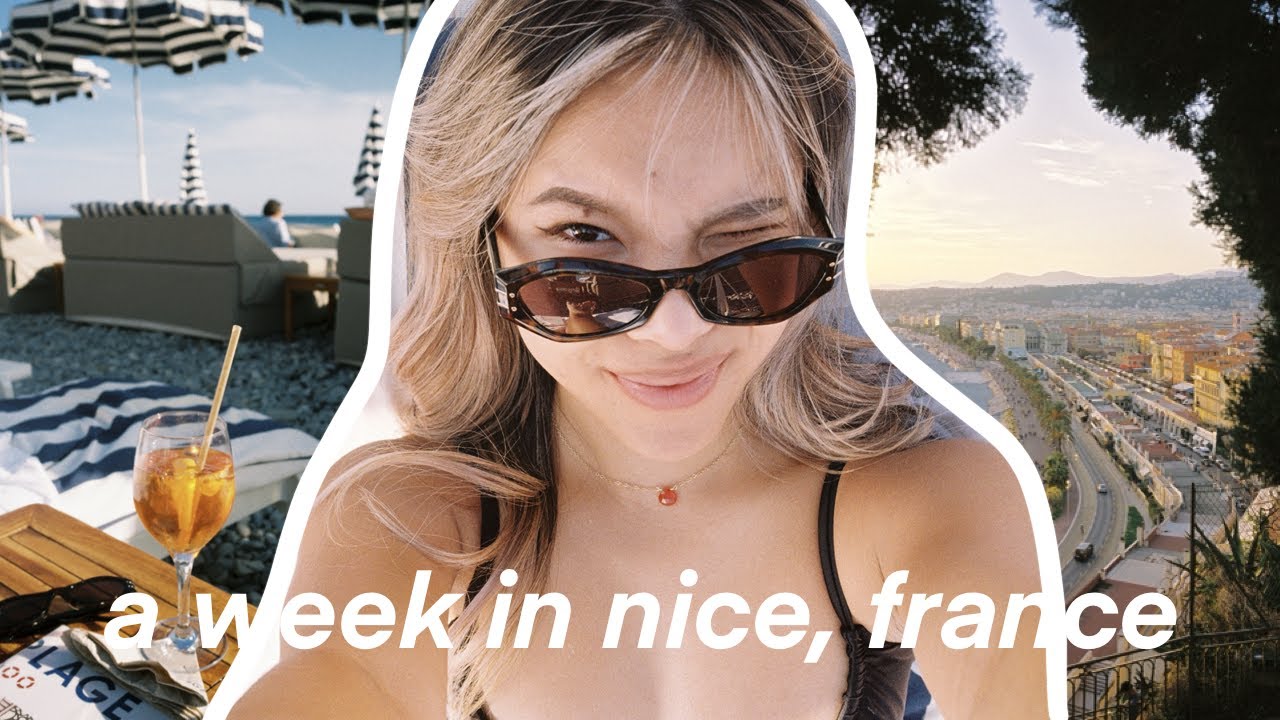flying to nice by myself on a whim // south of france travel vlog