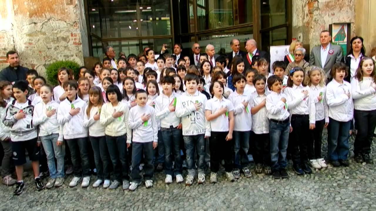 I Bambini di Ovada cantano l'Inno di Mameli