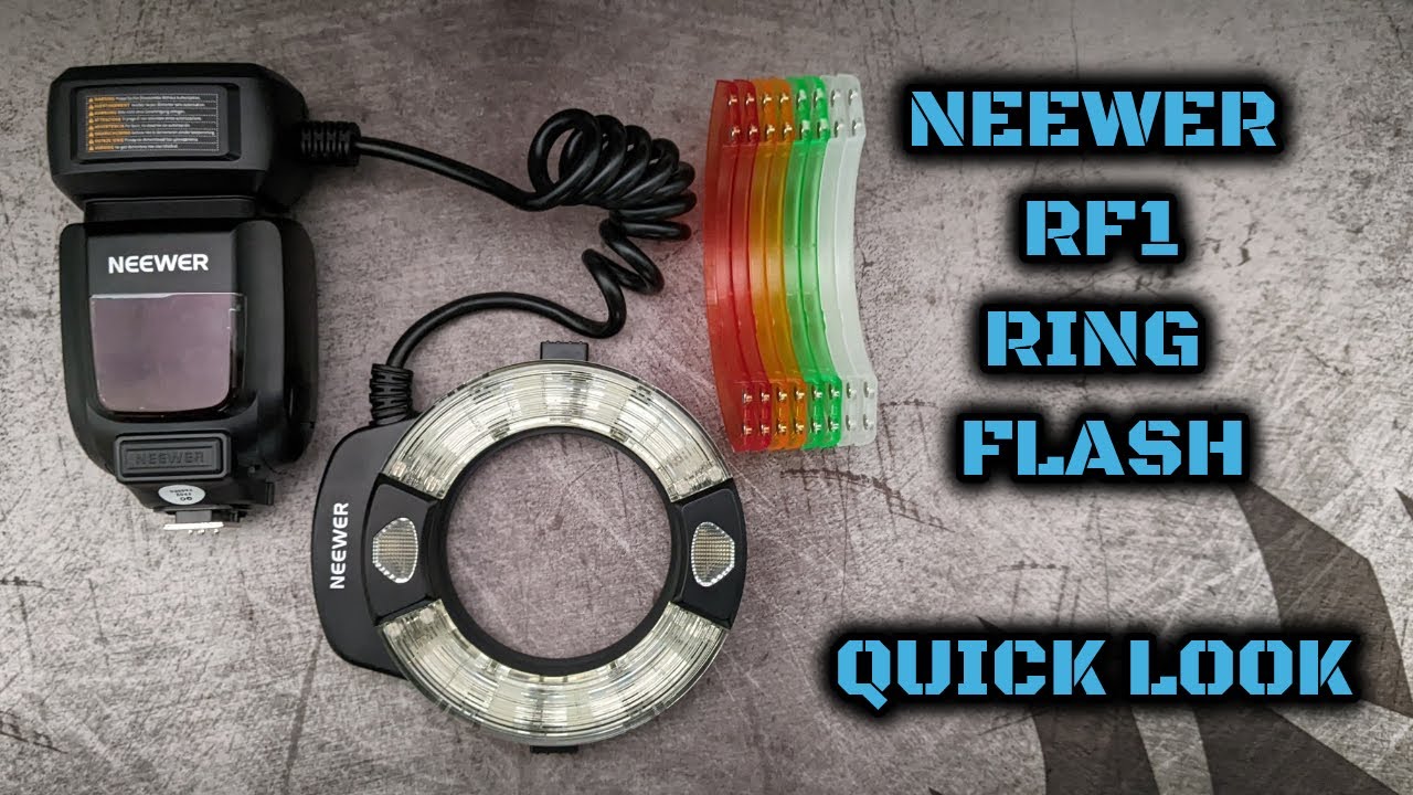 Кольцевая вспышка Neewer RF1: краткий обзор