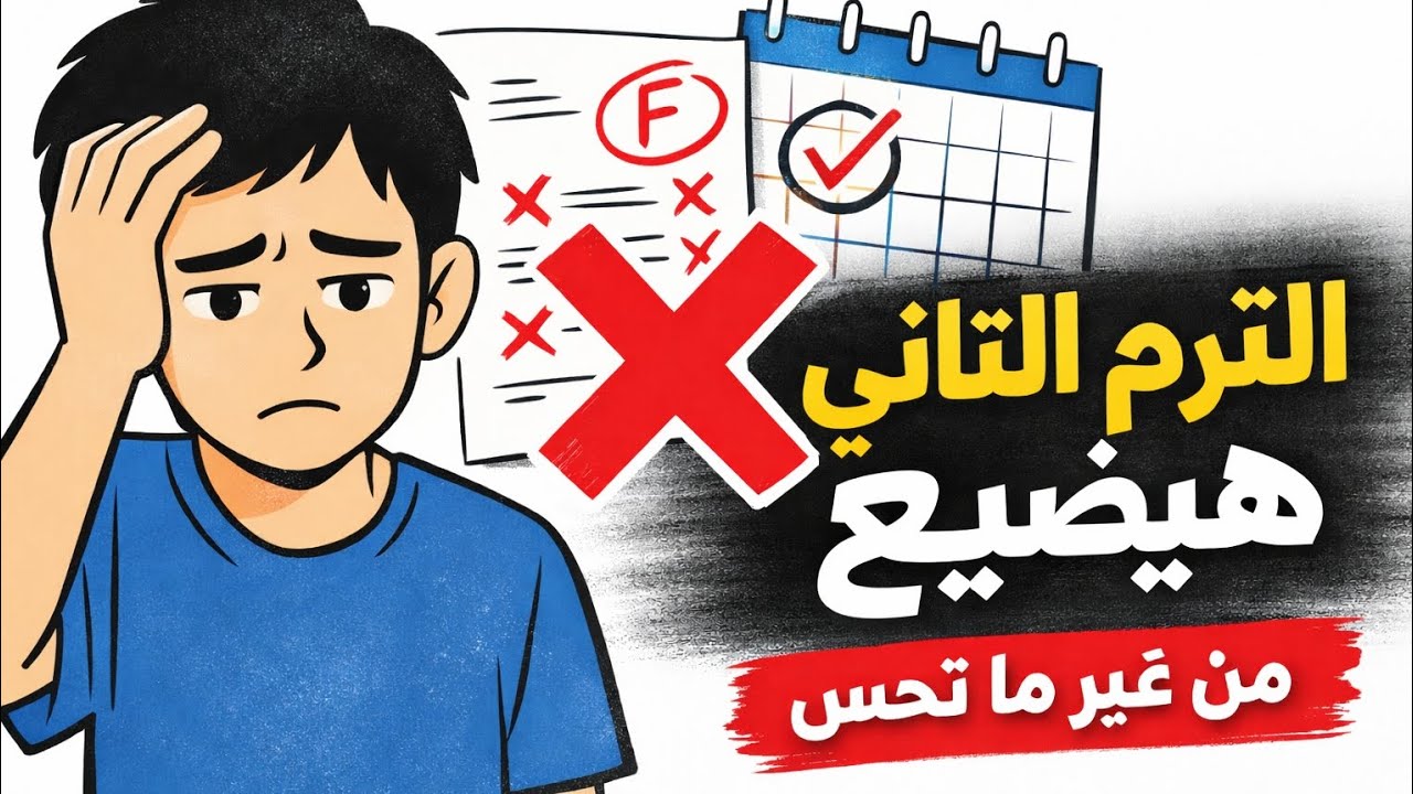 ❌ أخطاء بنعملها بعد الترم الأول وبتضيّع الترم التاني من غير ما نحس