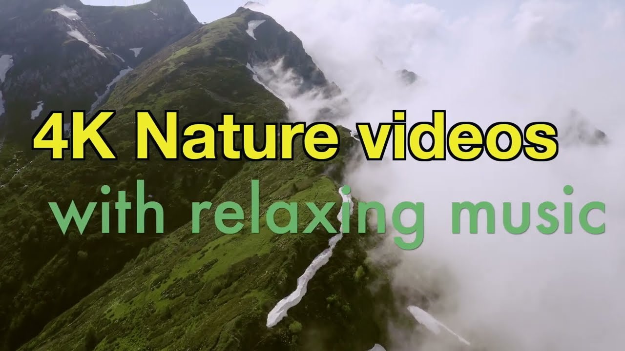 Nature video with relaxing music | 4k UHD high quality | Around the world