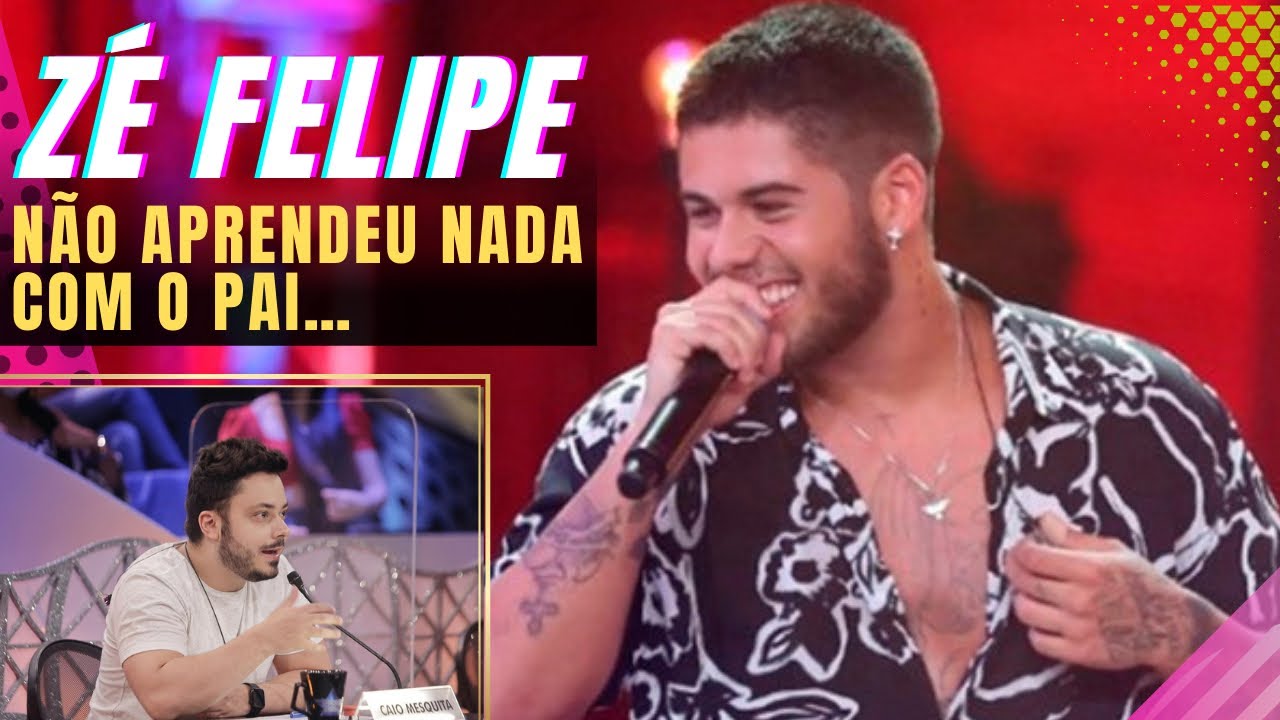 Reagindo ao ZÉ FELIPE cantando ao vivo!