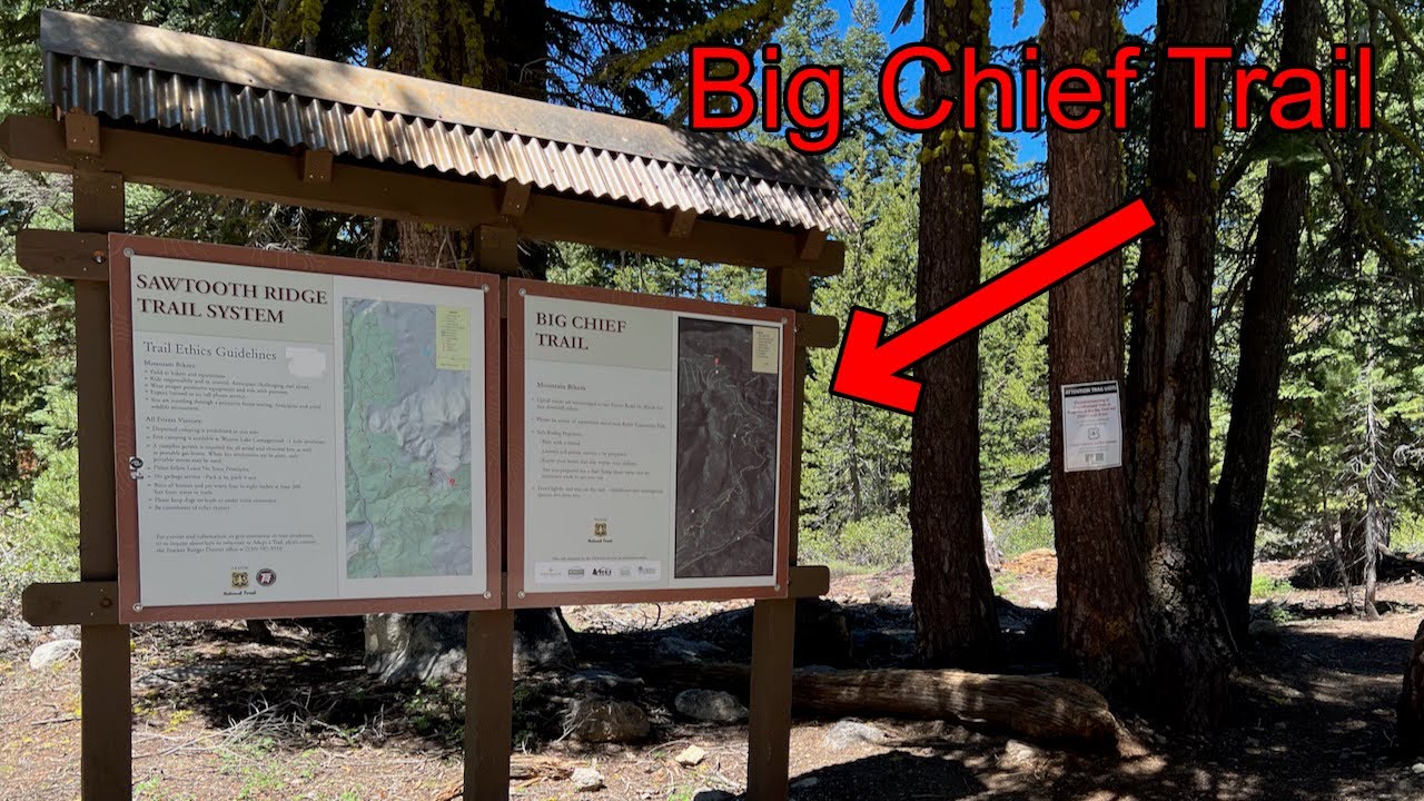 Riding Big Chief Trail in Truckee, CA