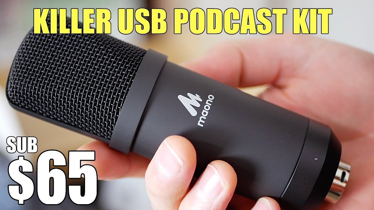 Комплект USB-микрофонов Maono стоимостью менее 65 долларов (сравнение с Blue Yeti)
