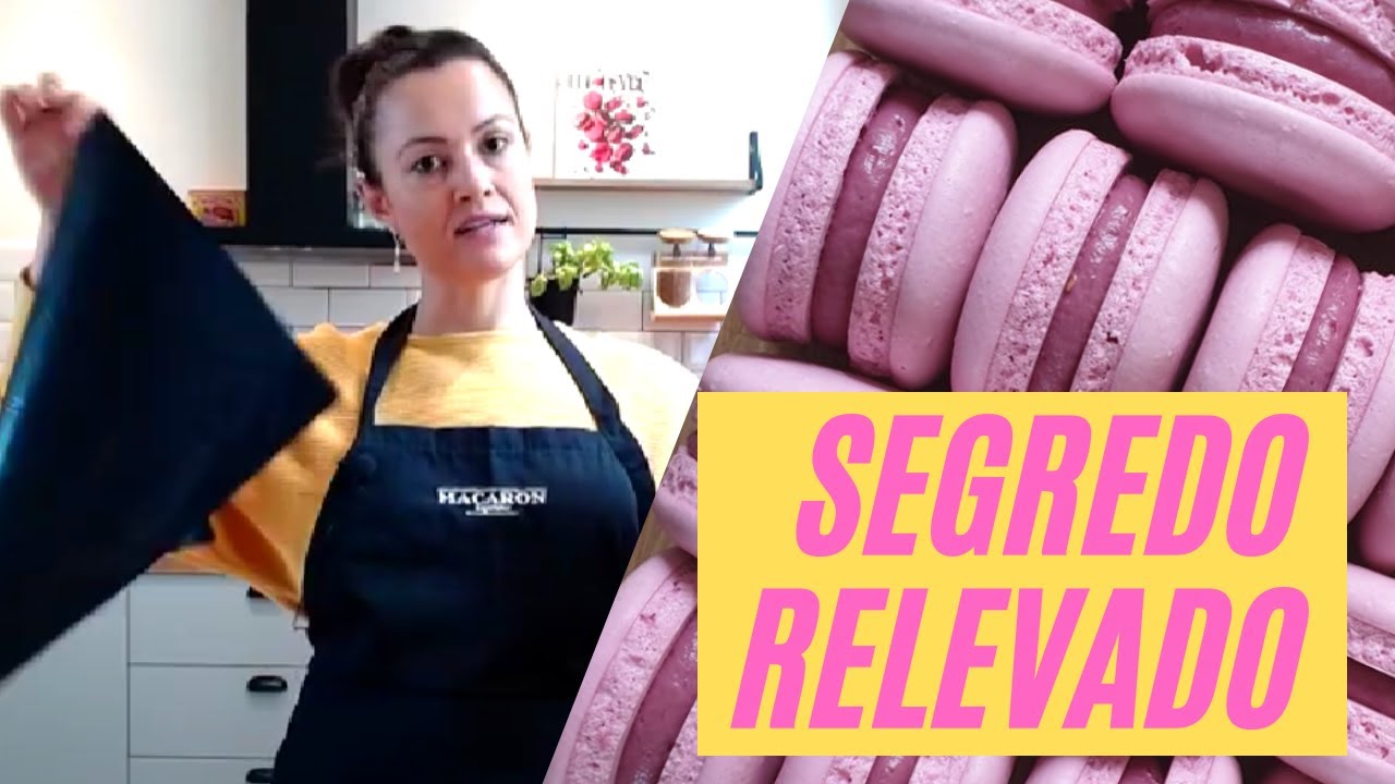 Live #28 - Esses equipamentos fazem a diferença na receita de macarons