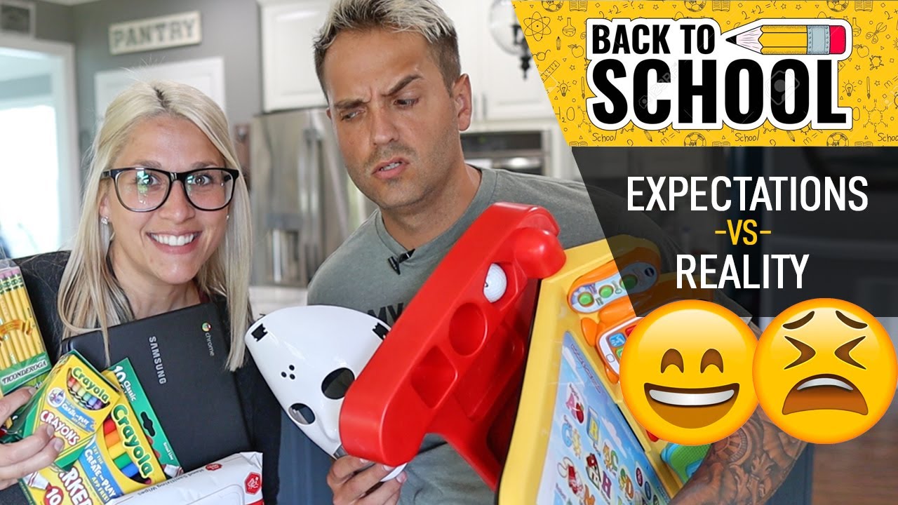 BACK TO SCHOOL! *Expectations vs. Reality*