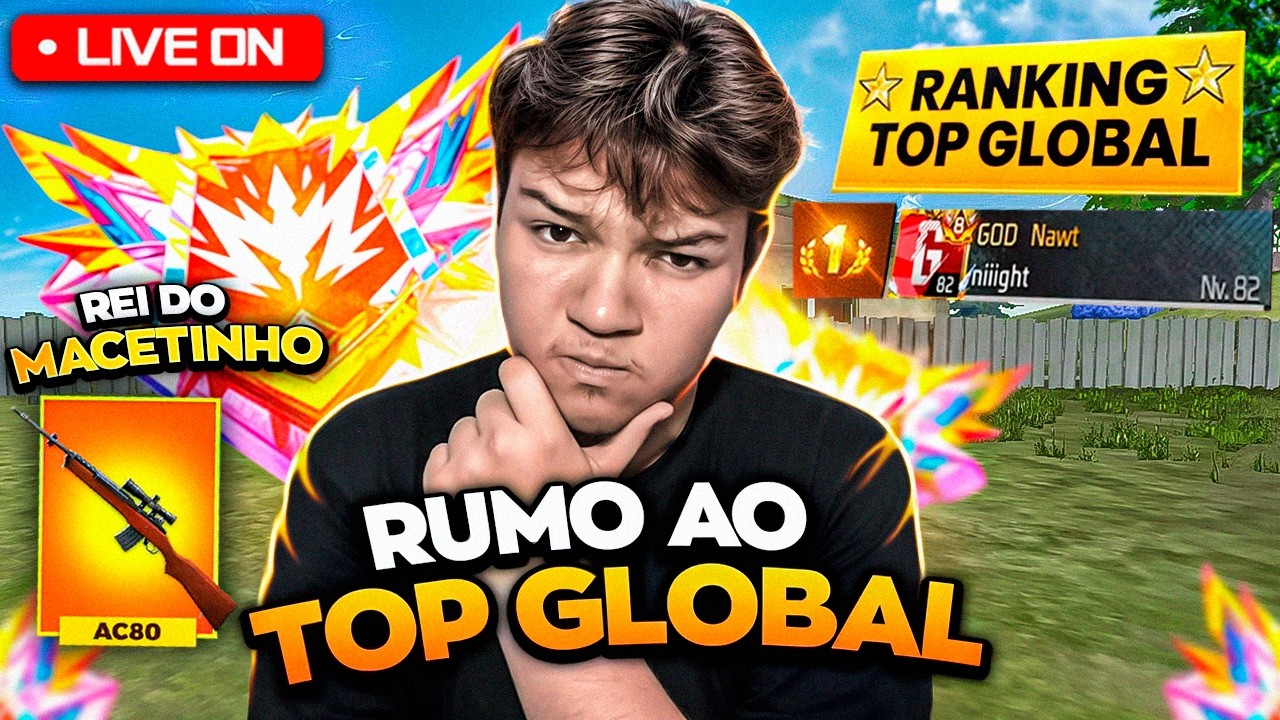 NAWT AO VIVO! MELHOR MOBILE IMPRESSIONANDO ALEATÓRIOS!! FREE FIRE