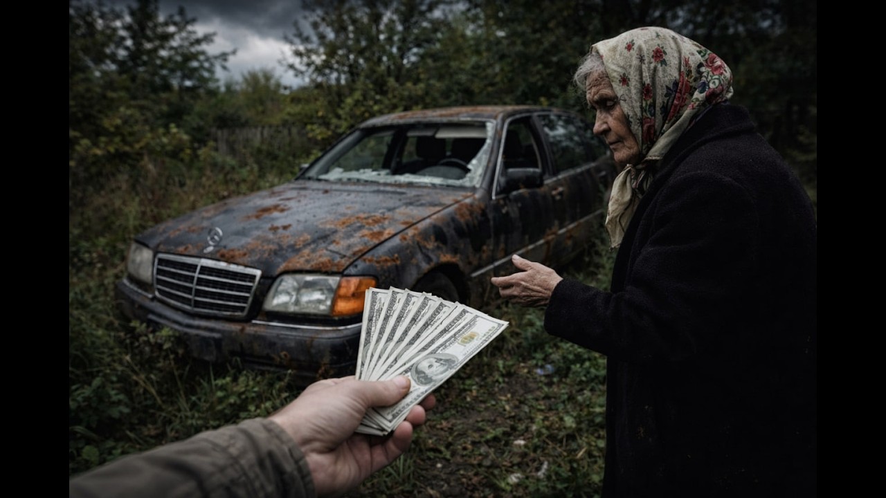 She Sold Me Her Abandoned Mercedes for Cash…
