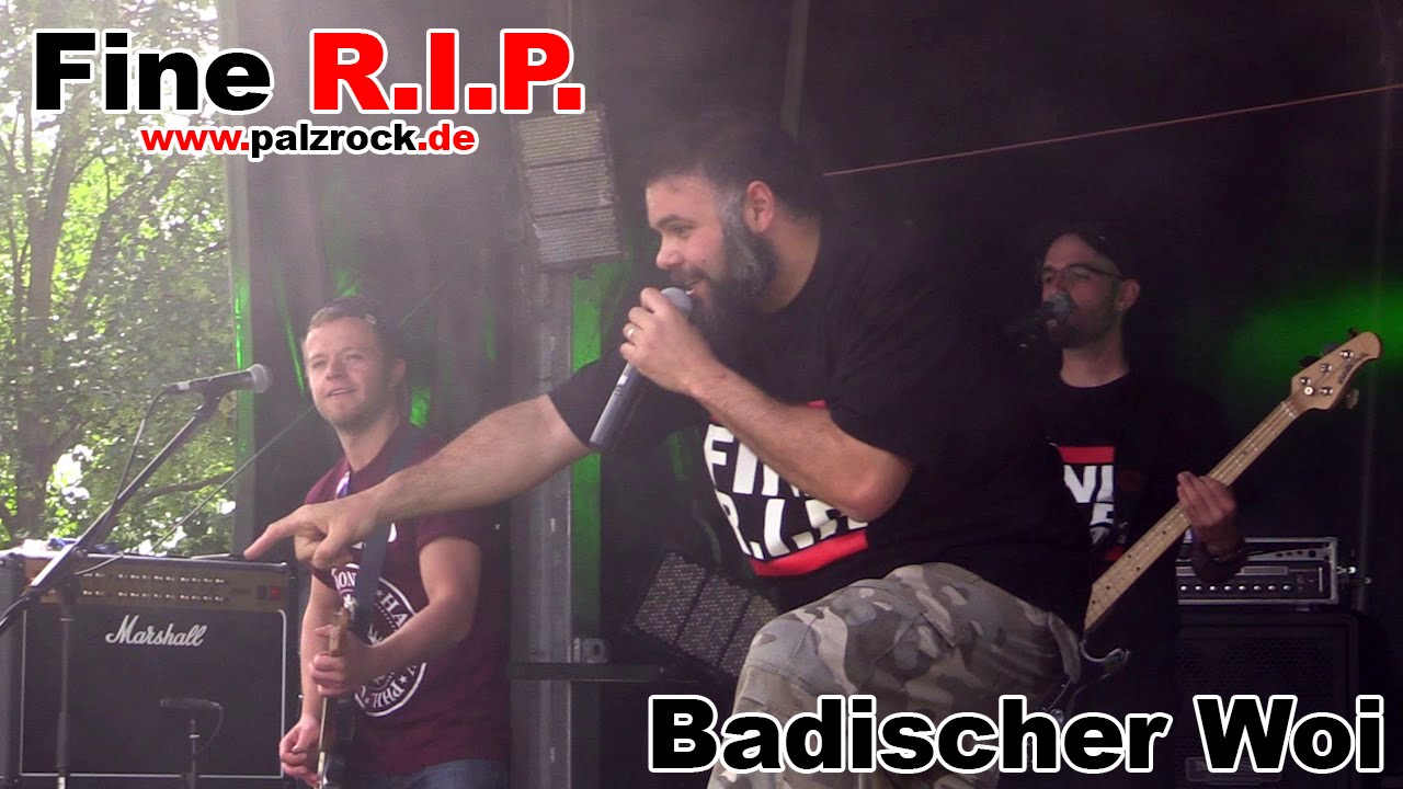 Fine R.I.P. - Badischer Woi (Fußgönheim 2015) | STALLUDIO