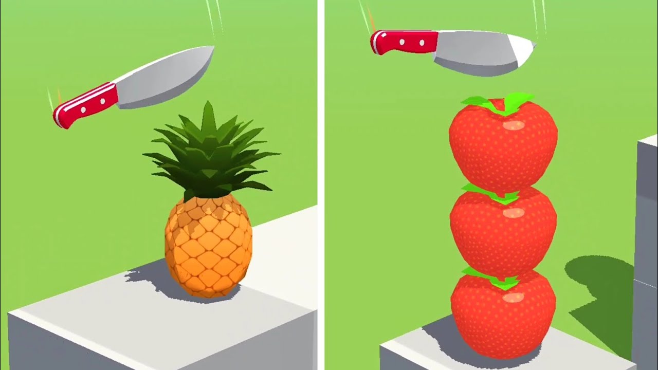 Slice It All Game! Very Satisfying and Relaxing ASMR Slicing Video NEW UPDATE