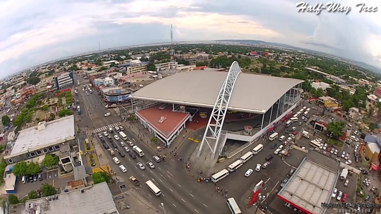 Kingston, Jamaica Aerial Video