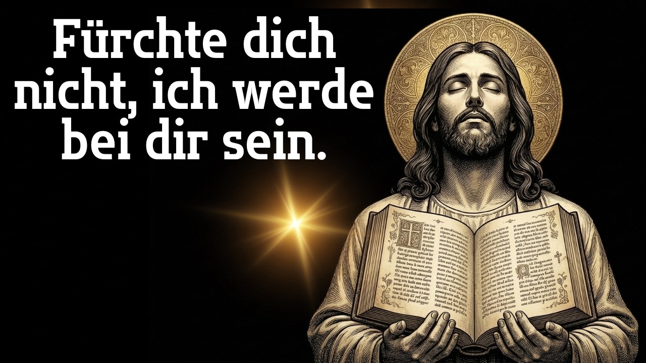 Gott sagt: 'Ich bin bei dir.' Dein täglicher Segen für Ruhe & Kraft. Jetzt hören!