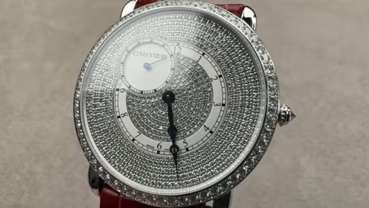 Обзор часов Cartier Ronde Louis Cartier WR007003 Cartier