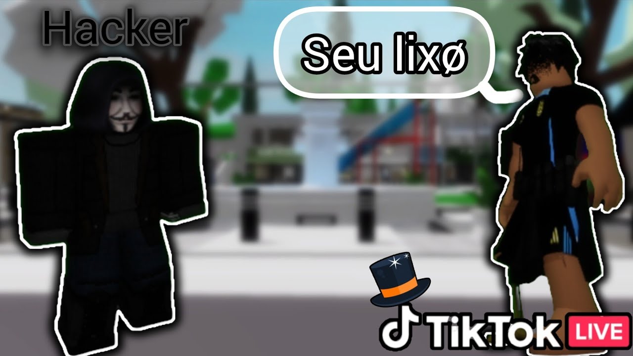 🎩INVADINDO LIVES NO TIK TOK E TRAVANDO GERAL COM HACK📱🔨 QUEIMANDO OS CELULARES/BROOKHAVEN SCRIPT 🎩
