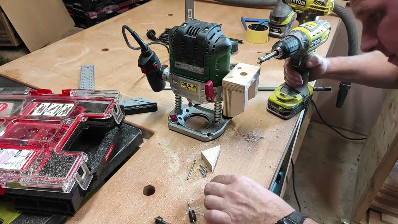 Parkside POF 1200 C2 montaż pod stołem