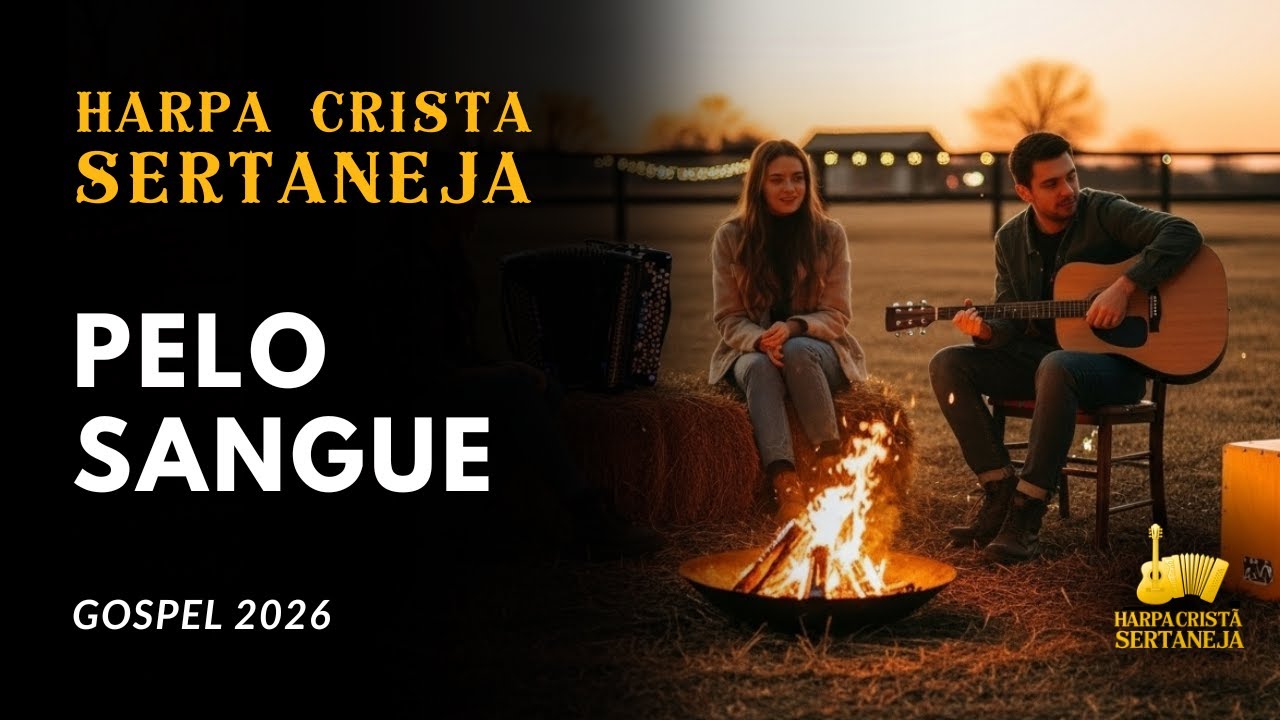 HARPA CRIST&Atilde; SERTANEJA | Pelo sangue | Hino 192 | Mod&atilde;o sertanejo gospel 2026