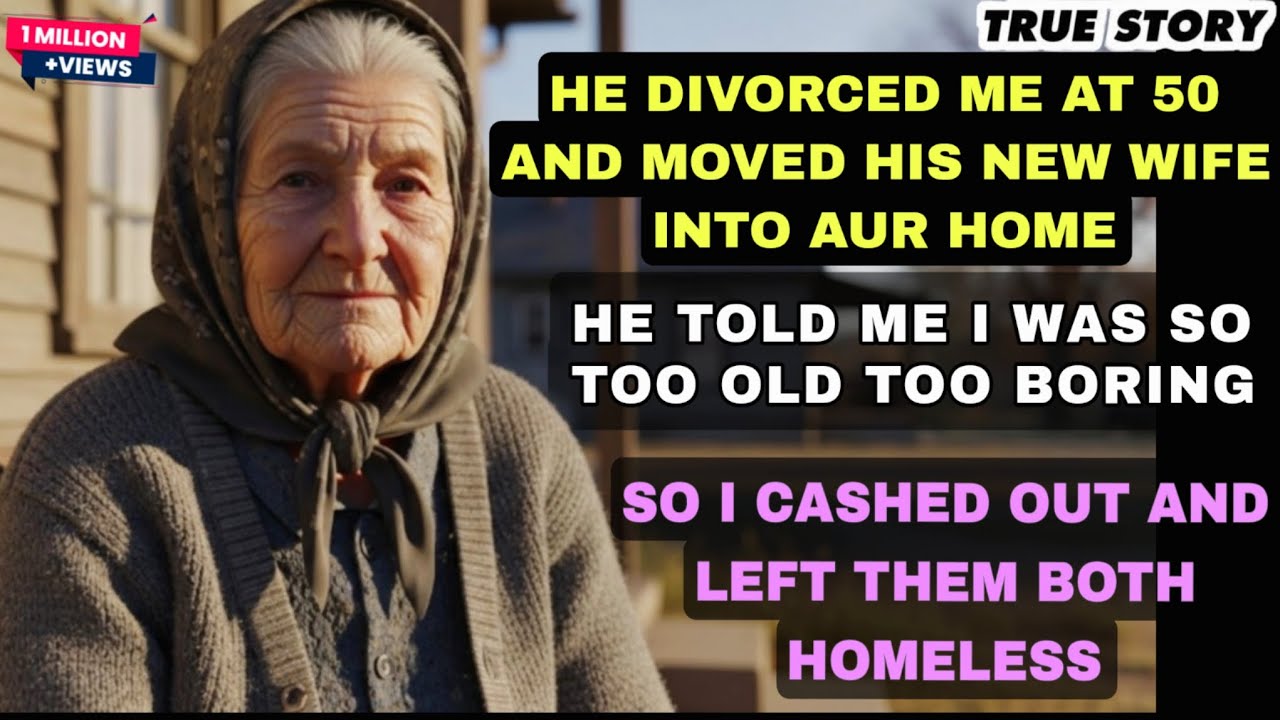 HE DIVORCED ME AND MOVED HIS NEW WIFE INTO AUR HOME SO I CASHED OUT AND LEFT THEN BOTH HOMELESS 🥀