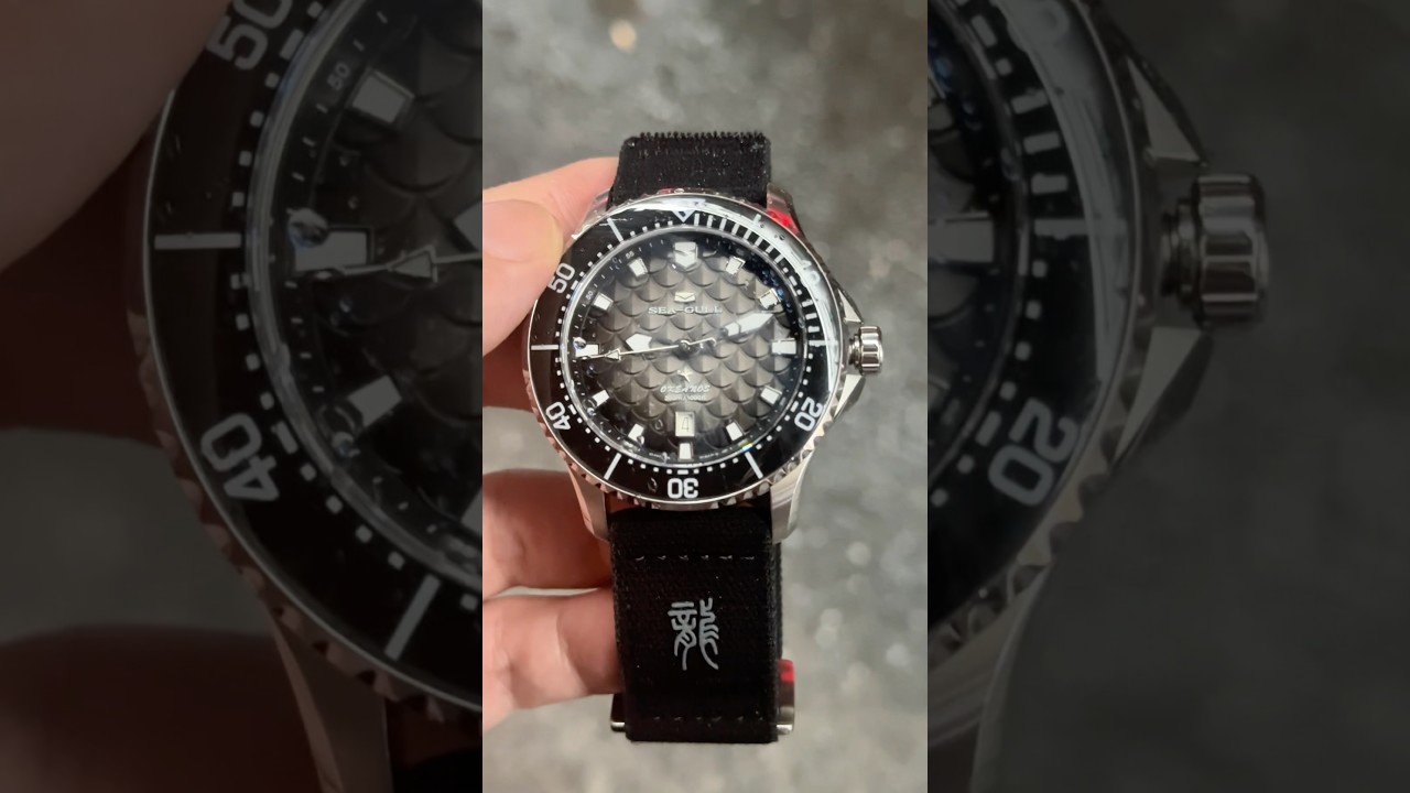 🌊 Who says you can't have both rugged utility and stunning looks? #seagull #divewatch #dragonking