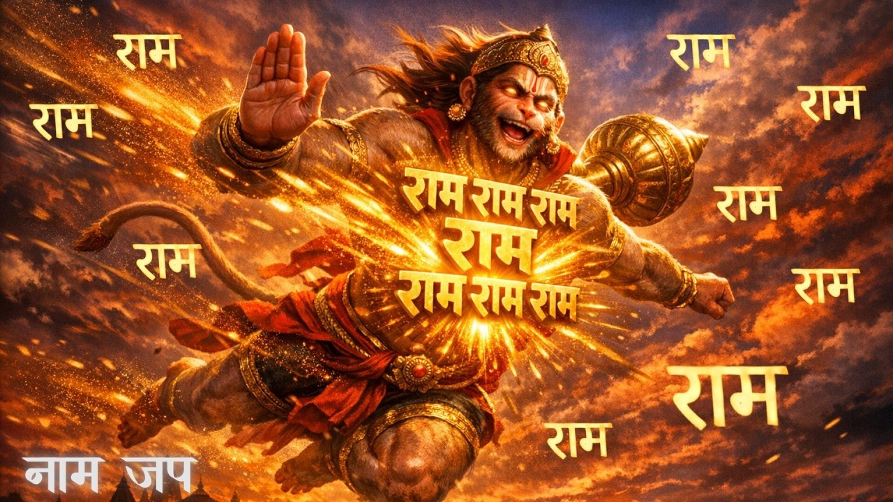 Ram Dhun | Raam Raam Raam | Powerful Ram Naam Jaap | Bhajan Marg | Aayush Grover