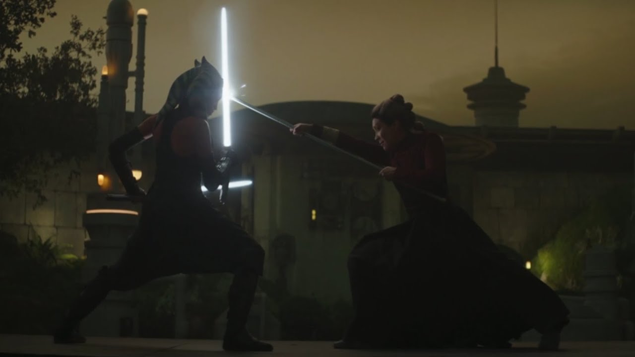 Ahsoka Tano vs Morgan Elsbeth (Full First Fight) - The Mandalorian