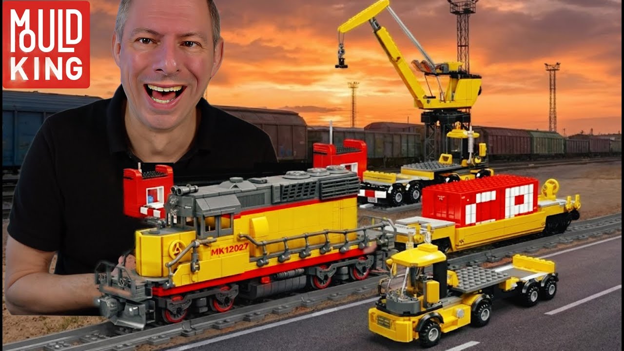 Die BESSERE Zug-Alternative? 🤯 Mould King EMD SD40-2