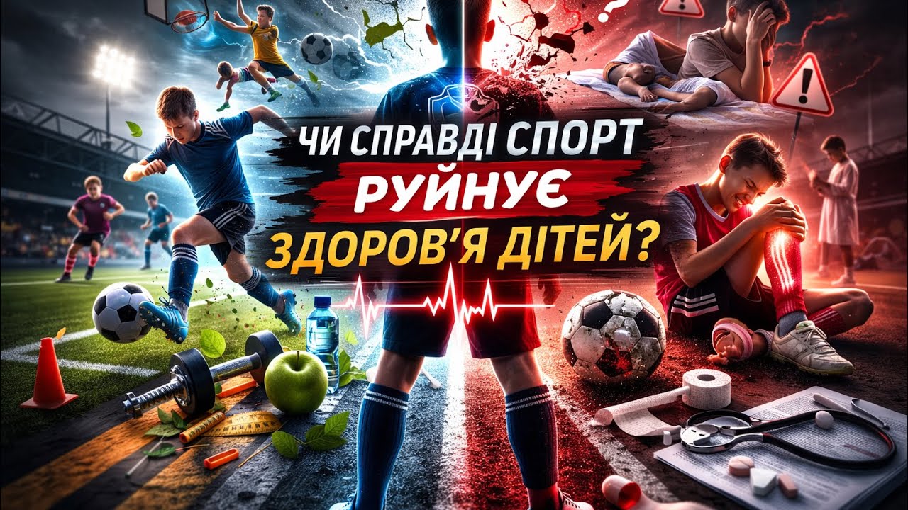 Спорт руйнує здоровʼя дітей| правда чи міф ?!