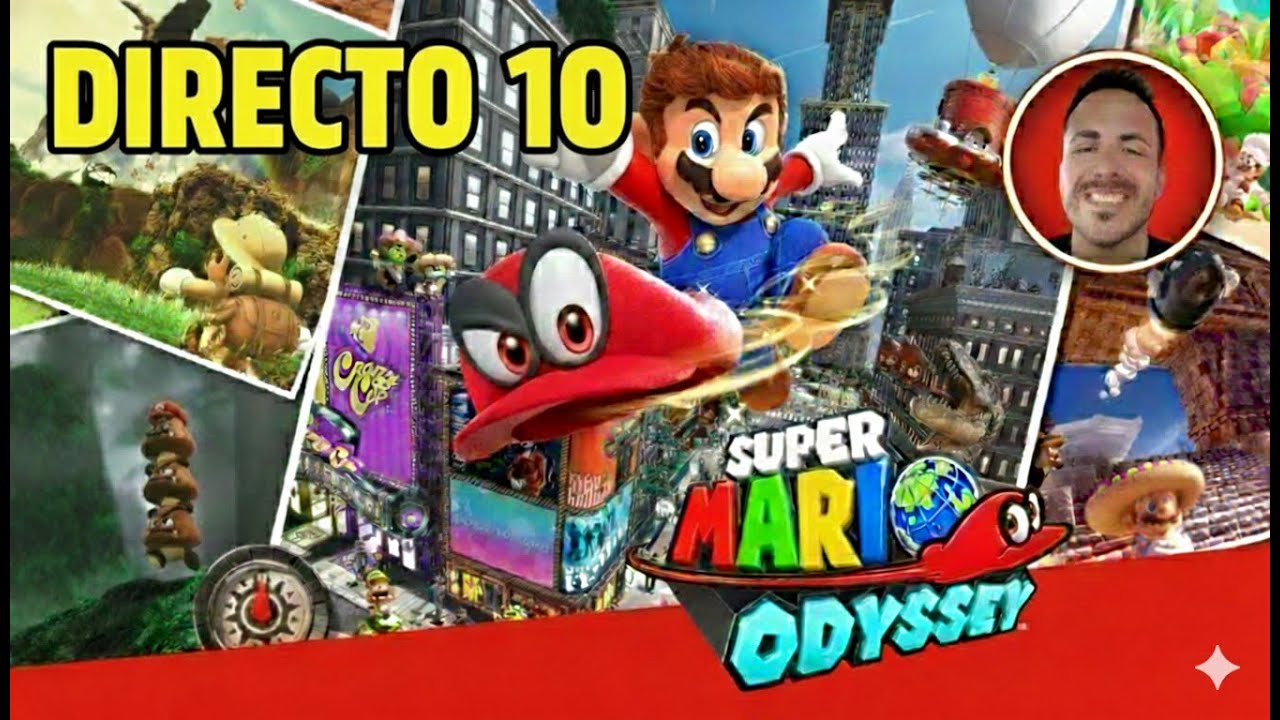 🌙 SUPER MARIO ODYSSEY 🌍 DIRECTO 10