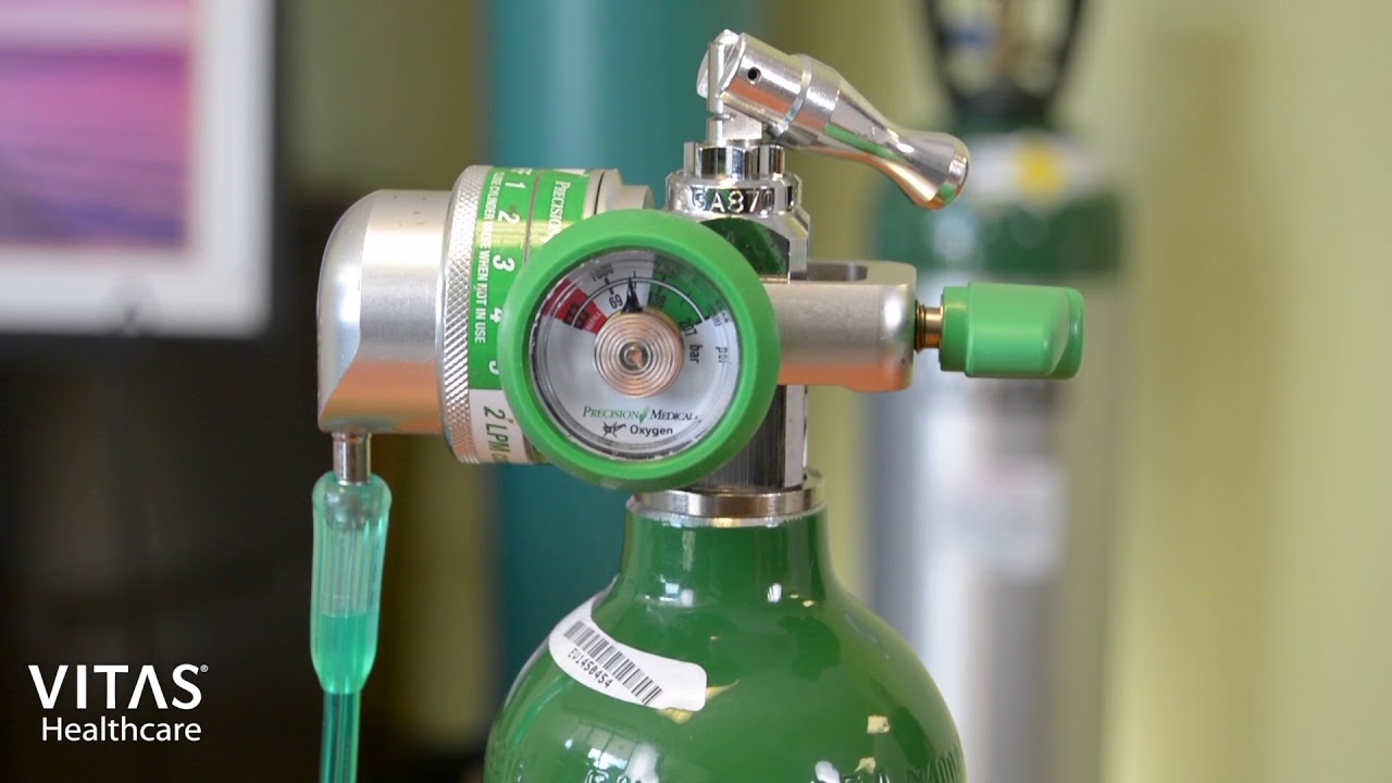 How to Use an Oxygen Tank Valve