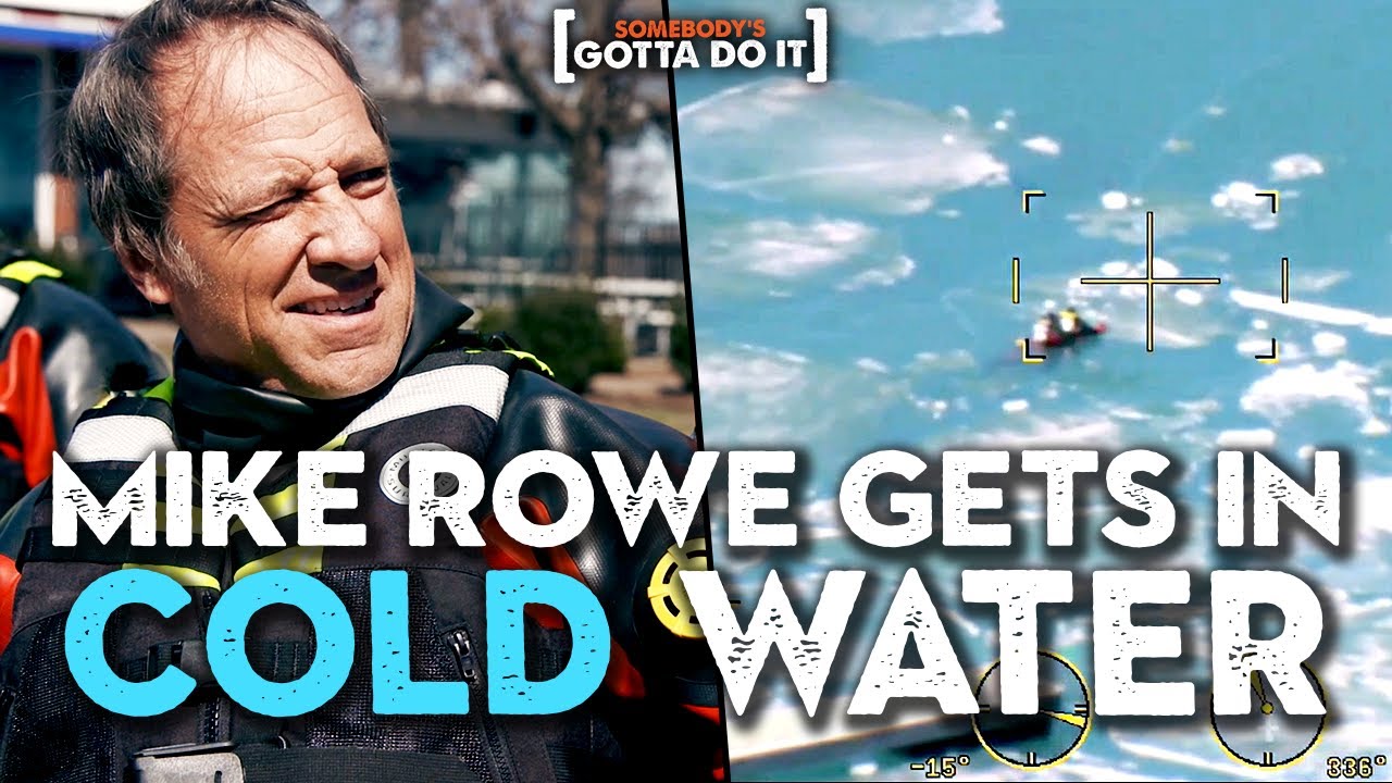 Mike Rowe's HARROWING Escape from an Icy River | Somebody's Gotta Do It