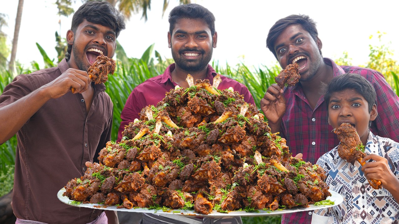 FAMOUS MUTTON BHUNA GOSHT | VILLAGE STYLE MUTTON FRY Recipe
