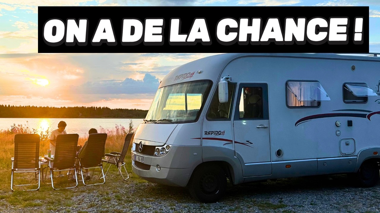 INCROYABLE !! On a de la chance !La Suède en CAMPING-CAR EP22