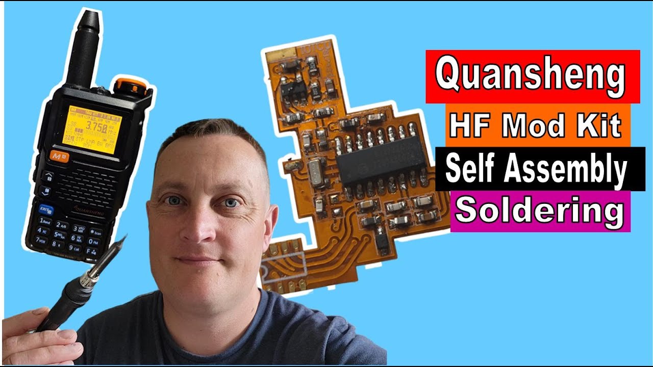 Quansheng HF Mod Kit - Self assembly - Soldering Parts