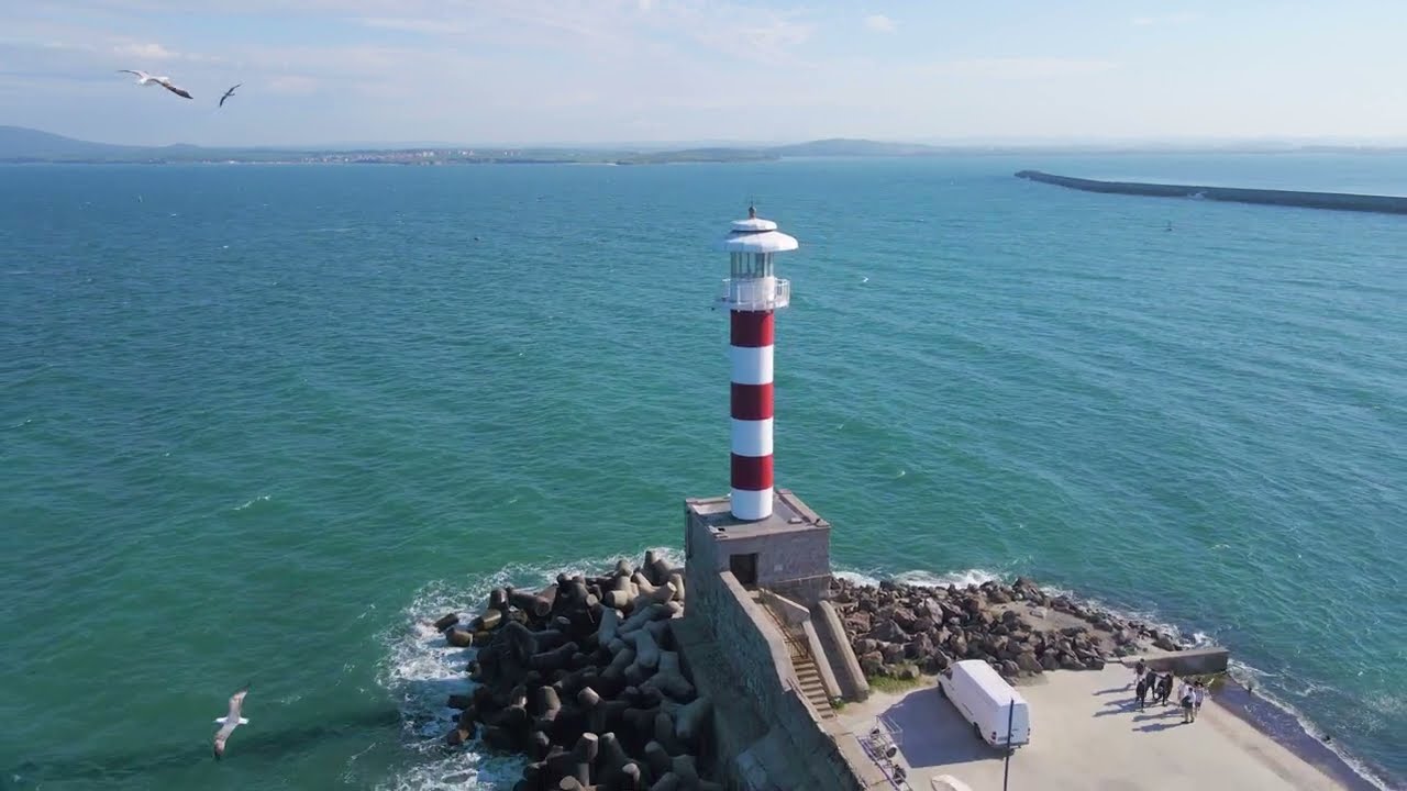 Burgas Sea Garden Drone Footage