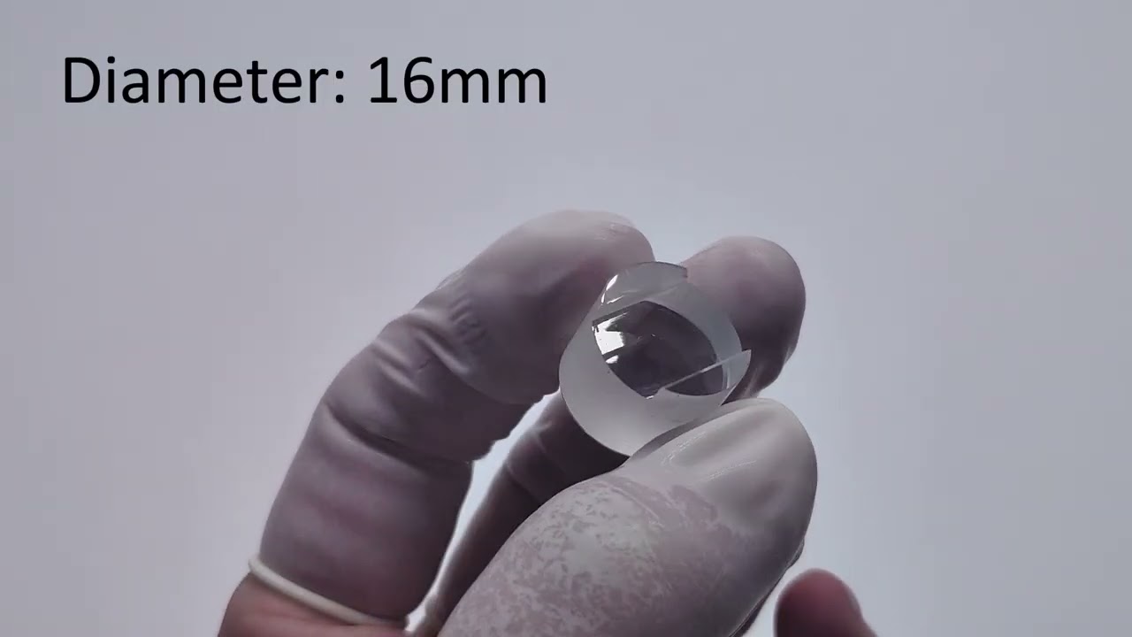 Customized Shaped Sapphire Optical Rod Lens-P25B2SP0729