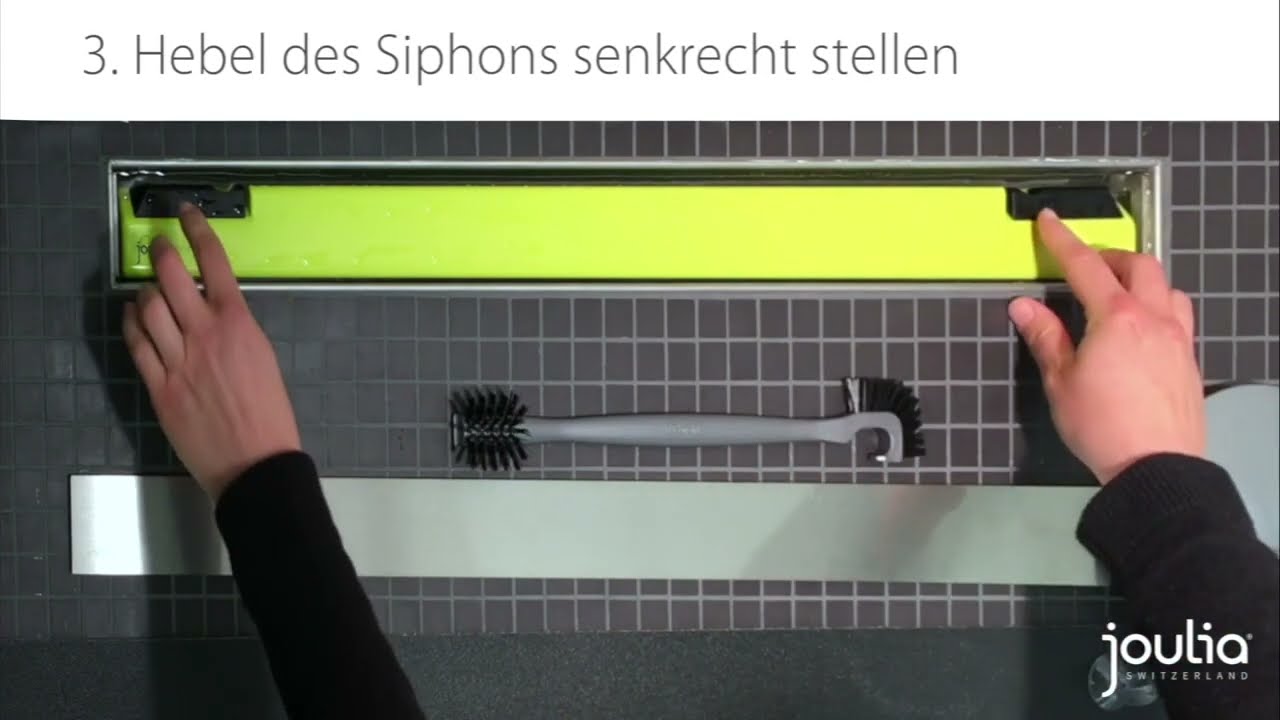 Joulia-Inline Reinigungsanleitung