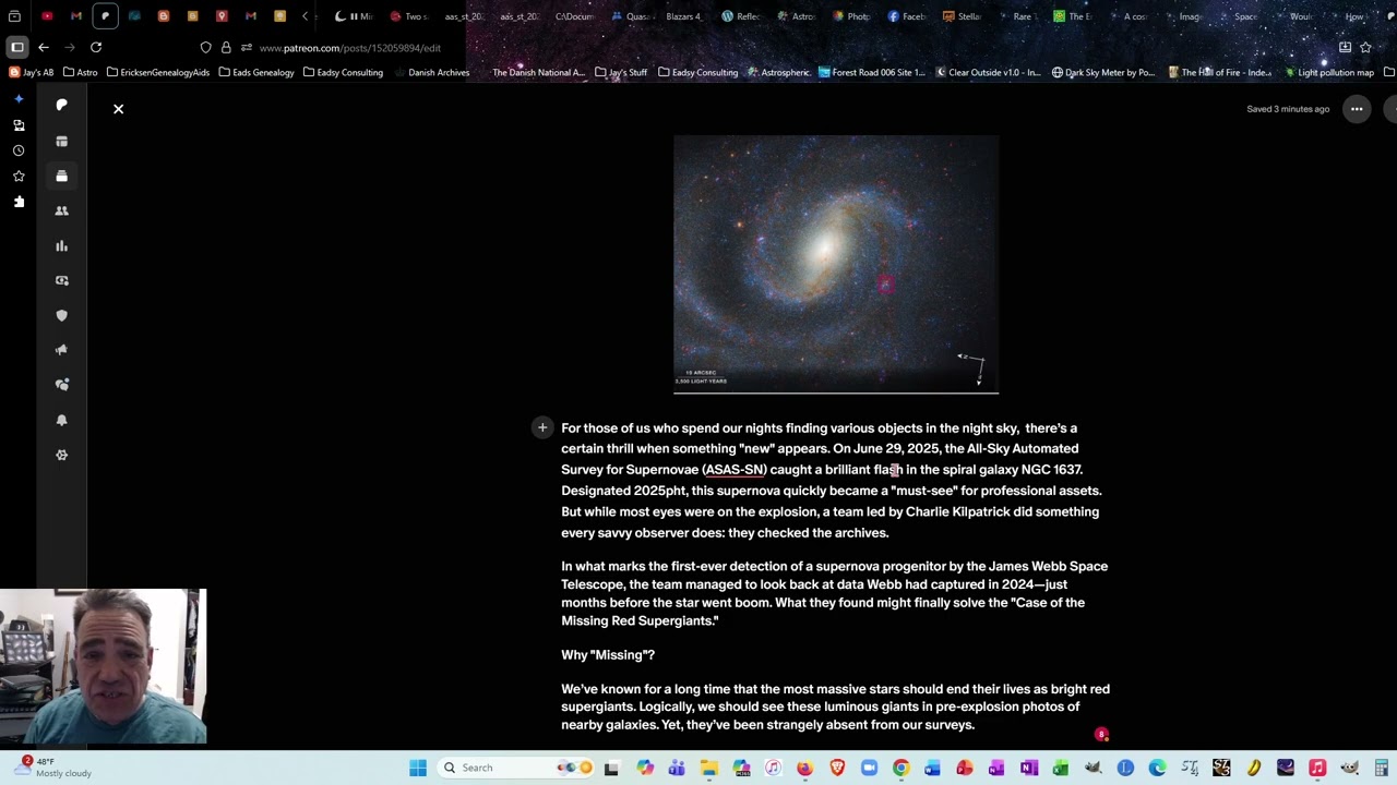 The Ghost in the Machine James Webb Space Telescope Finds Its First Supernova Progenitor