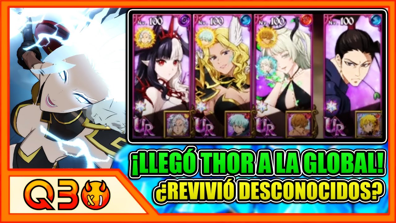 Qbo | ¡SIENTE EL TRUENO! PRIMERAS IMPRESIONES DE THOR, LA DIOSA DE LOS MÚSLOS. | 7DS: Grand Cross