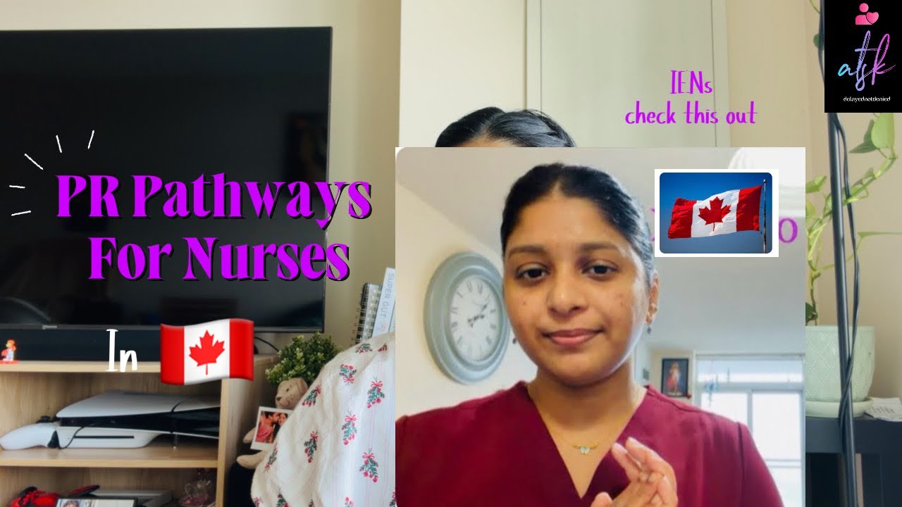 PR pathways for Nurses in canada 🇨🇦|Express entry & PNP Explained #nurses #canadapr #expressentry 