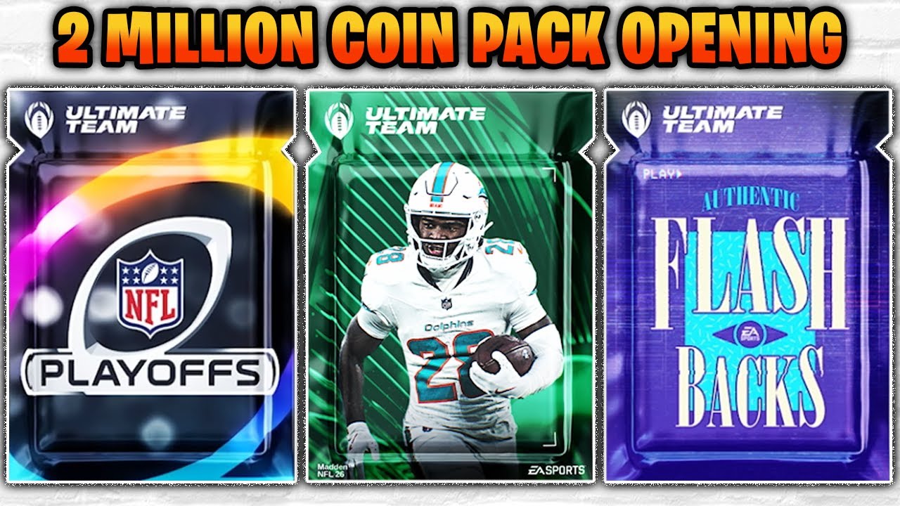 Do Coin Packs Make Coins? I Opened Them ALL! Madden 26