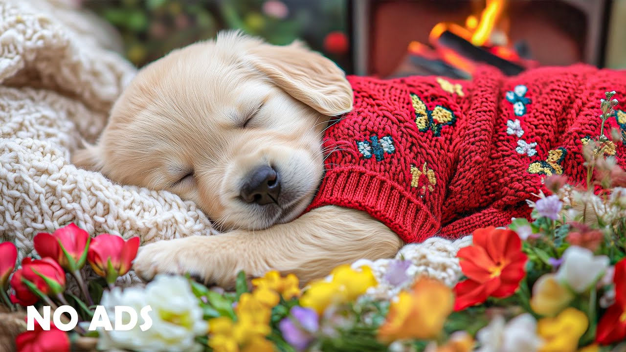12 часов успокаивающей музыки для собак 🐶🌸 от тревоги разлуки 💖 Музыка для сна 💤 без рекламы