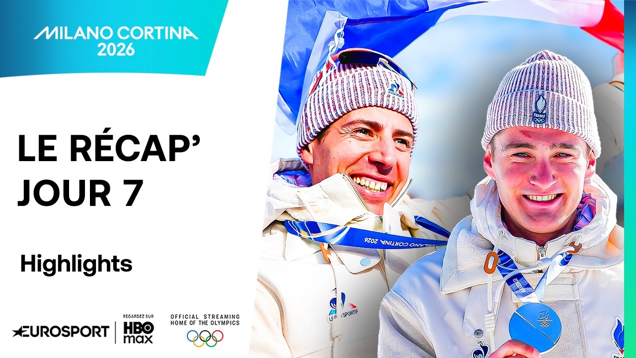 JO 2026 - UNE NOUVELLE MÉDAILLE D'OR, du hockey, du ski de fond... LE RÉCAP' de la 7e journée