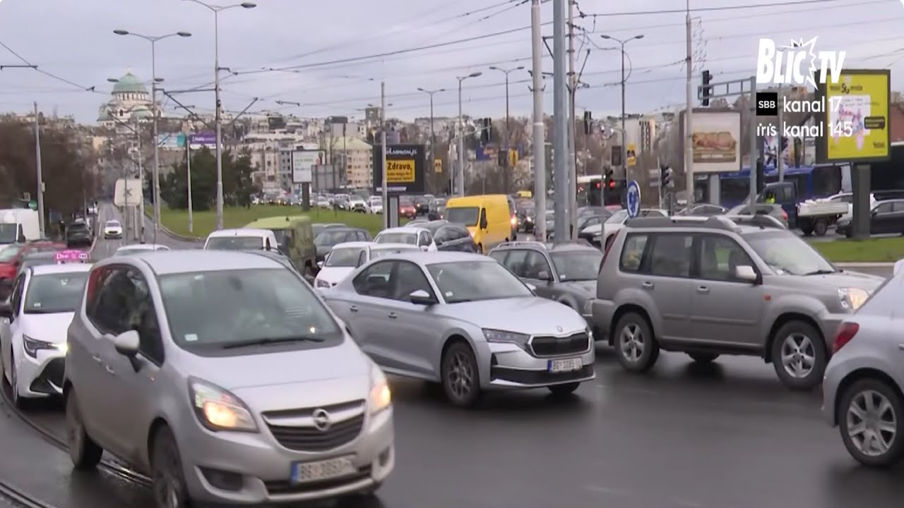 Stanje u saobraćaju ovog jutra: Gužve na mostovima u Beogradu