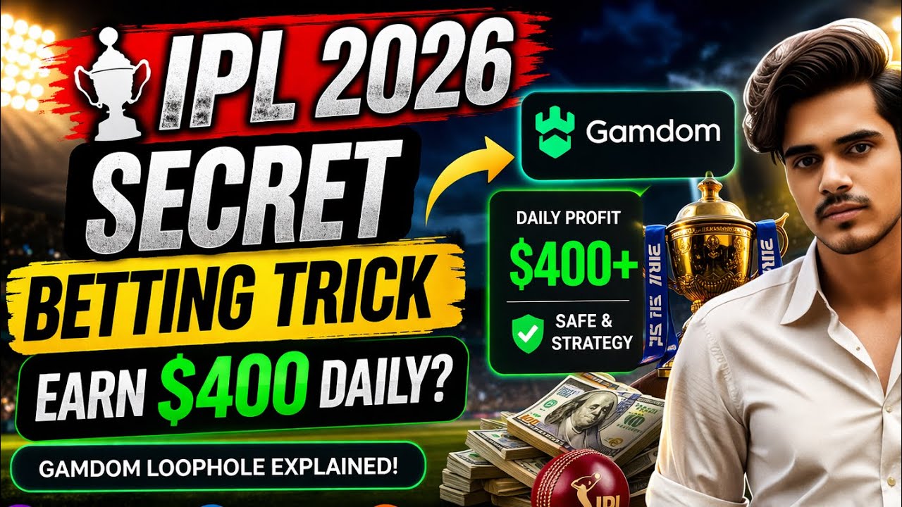No Stake Offer? I Found a Hidden IPL Trick to Make Money Daily 🔥 (Gamdom)