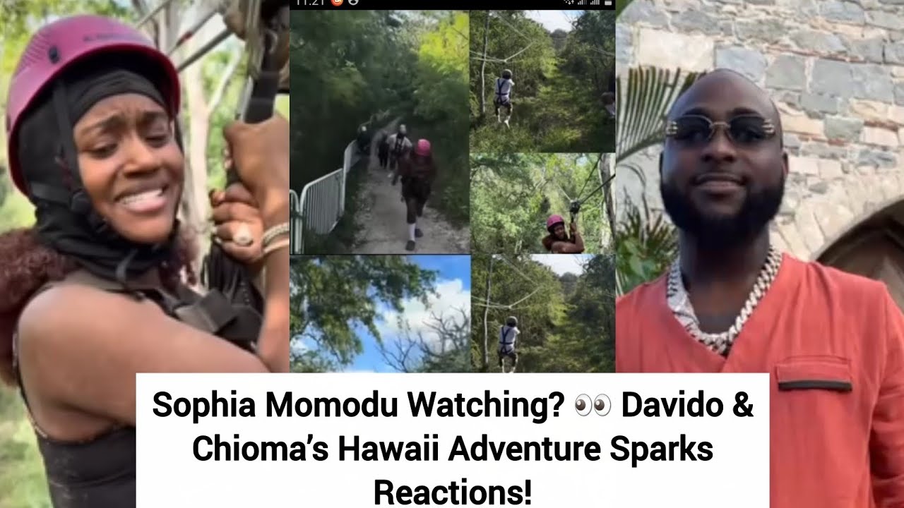 “Davido & Chioma FLY Over Hawaii 😳 Sophia Momodu Watching? 👀 Davido & Chioma’s Hawaii Adventure 