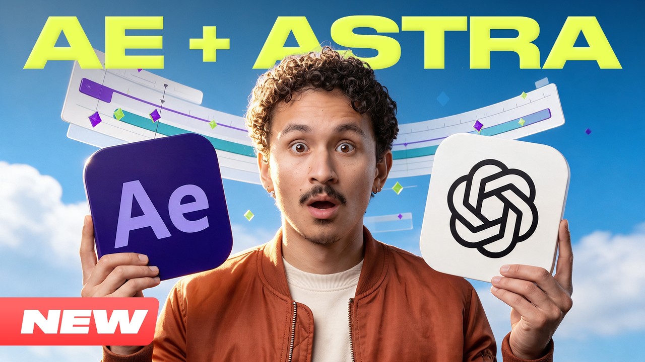 GPT-6 Astra + After Effects позволяют создавать моушн-графику за считанные минуты!