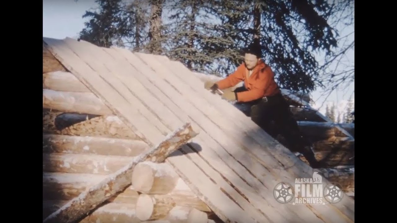 Building an Alaskan log cabin