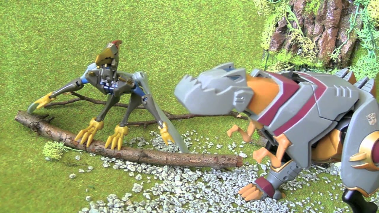An average day (at Dinobot island)