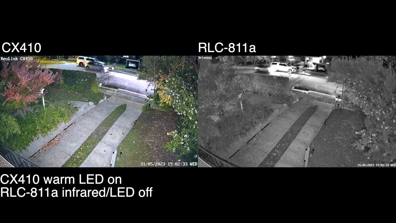 ReoLink CX410 RLC811aComparison
