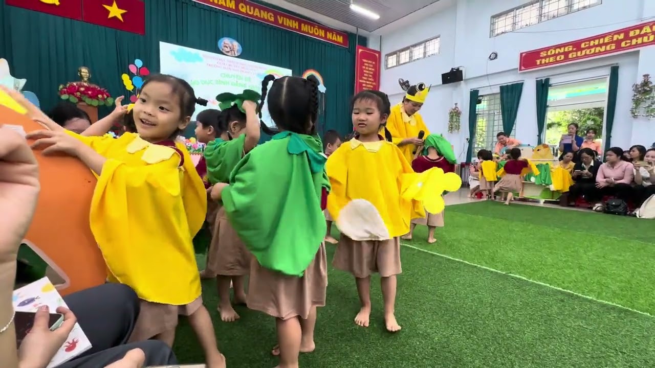 Cô Thảo- giáo dục bình đẳng gới- đề tài “ ếch vảng và những người bạn”- trẻ 3-4 tuôi- trường PVC1