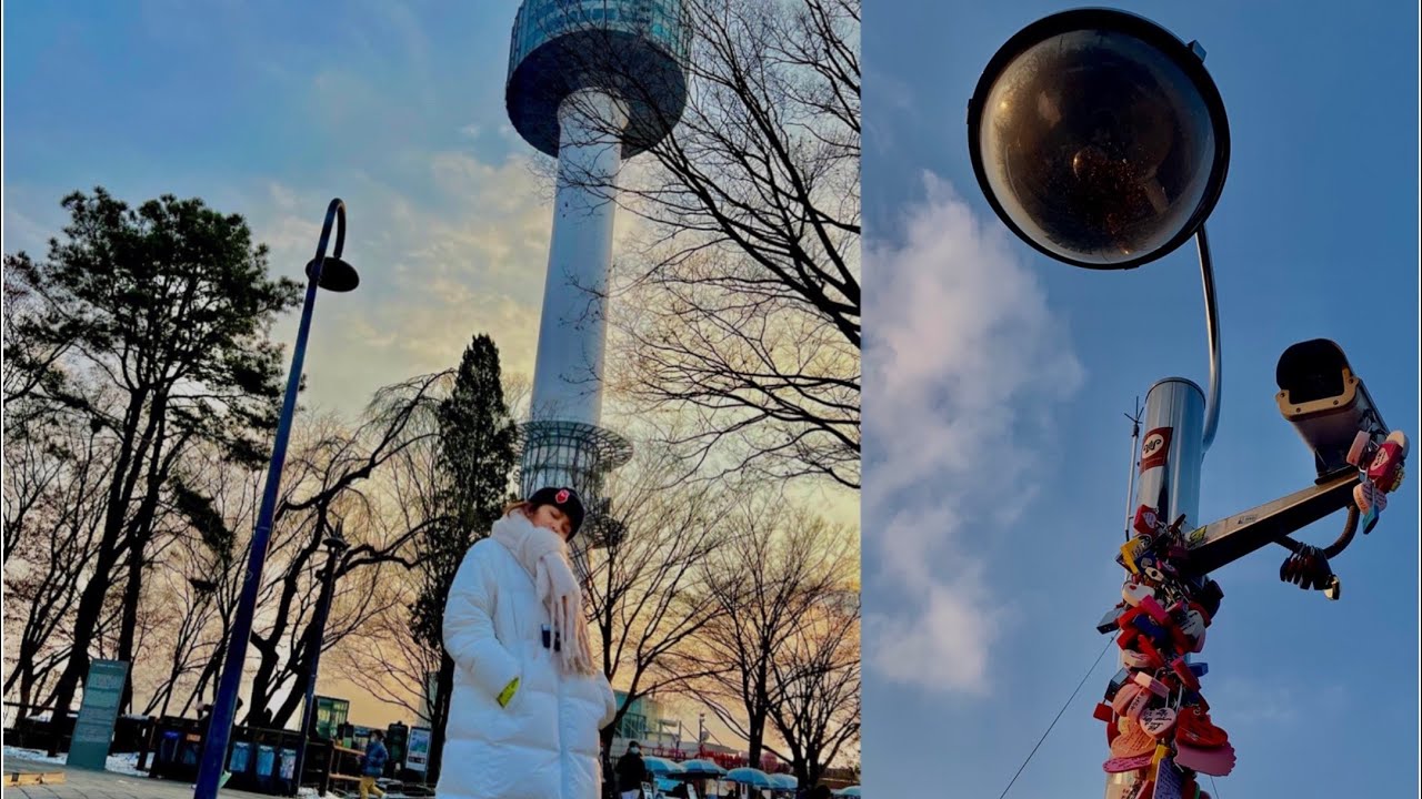 South Korea 🇰🇷 Namsan Tower [Docu Series vlog 4] #southkorea #seoullife #namsantower #studentlife